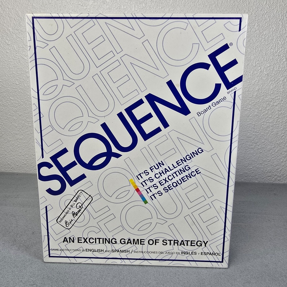 Jax Sequence Strategy and Luck Exciting Board & Card Game Adult 2 to 12 Players